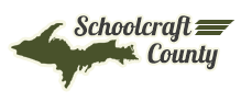 Schoolcraft County website logo and link to homepage