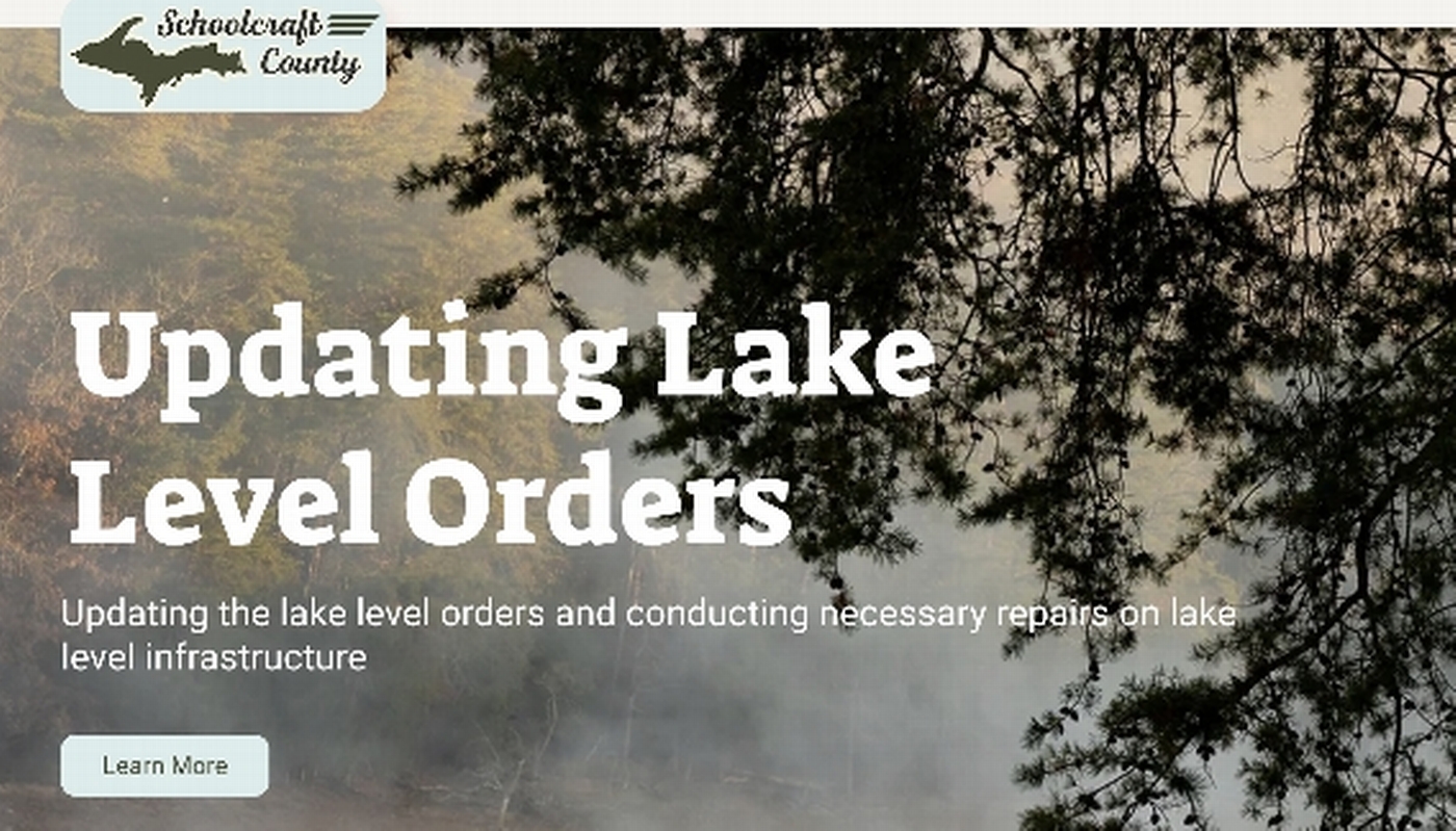 Updating the lake level orders and conducting necessary repairs on lake level infrastructure